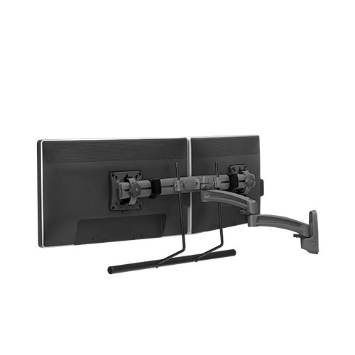 Chief K2W22HB K2 Wall Mount Dual Display 2L Arm H-Array,Black
