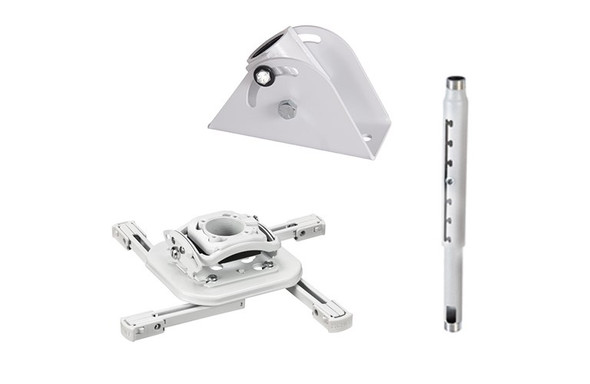 Chief KITMA0203W Chief Projector Ceiling Mount Kit with Universal Mount, 2-3'(White)