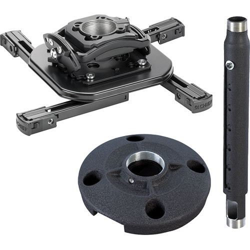 Chief KITMD0305W Chief Flat Ceiling Mount Kit for Projectors up to 25 lb