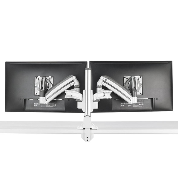 Chief KXC220W KX Column Desk Mount Dual Monitor Arms, White