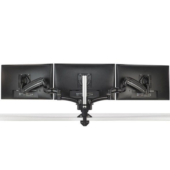 Chief KXC330B KX Column Desk Mount Triple Monitor Arms, Black