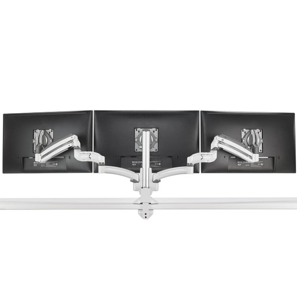 Chief KXC330W KX Column Desk Mount Triple Monitor Arms, White