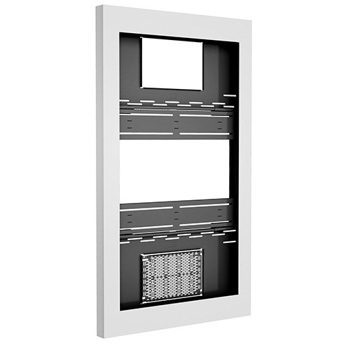 Chief LW65UWP Impact On-Wall Kiosk - Portrait 65" White