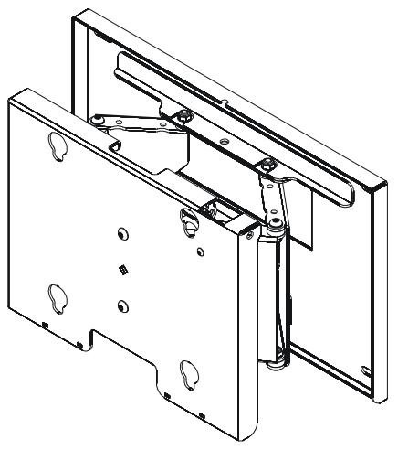 Chief MPTVB HOSPITALITY SWING ARM TILT MOUNT