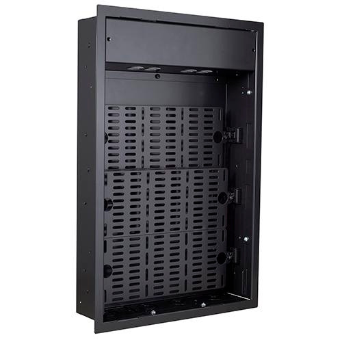 Chief PAC527FBP6 XL In-wall Storage Box with 6-receptacle Filter and Surge