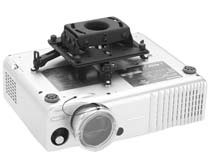 Chief RPAU Universal Projector Ceiling Mount Black