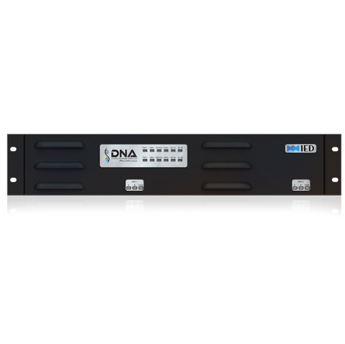 Atlas DNA2404DH DNA2404DH Series UL-1711 Listed 100-Volt 4-Channel Amplifier with Dante Network Audio