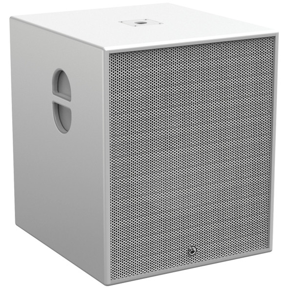 Atlas SW118AI-W Powered 1000W 1x18 in Woofer, Amp Out For Passive sw118XI, White (install)