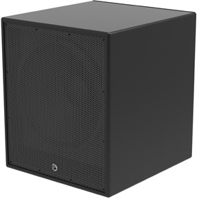 Atlas EJW115AI-B 15 in Woofer W Dual int Amp DSP,HP at 500W,LPat 1000W, Black (install)
