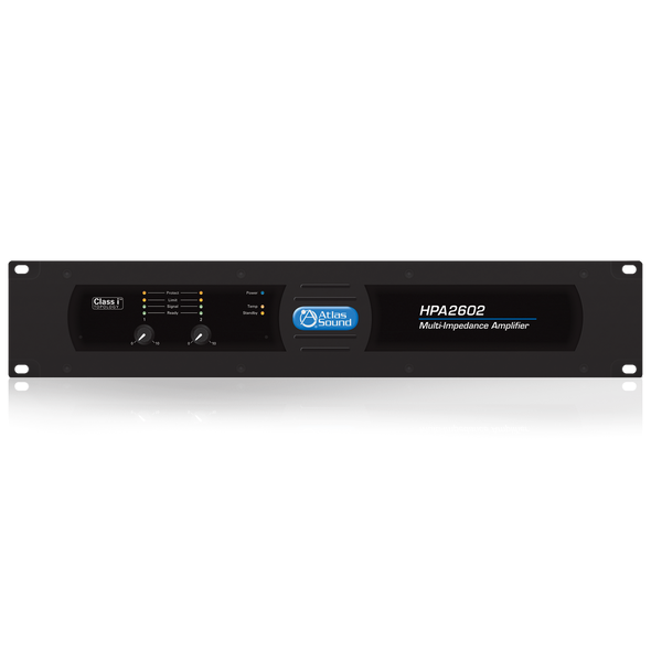 Atlas HPA2602 Dual-Channel, 3200-Watt Commercial Amplifier