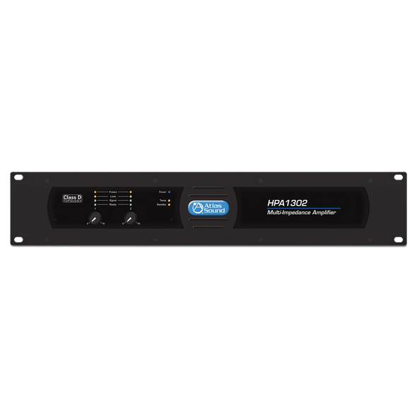 Atlas HPA1302 Dual-Channel, 1300-Watt Commercial Amplifier