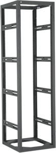 Atlas 744-30 44 Space Rack Unit, Gangable, 14GA CONST, Adj Rails, 30 in OD
