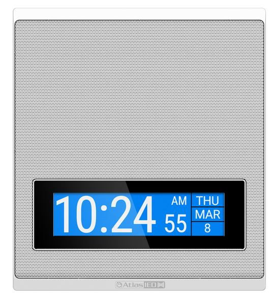 Atlas IP-SDM 8 in In-Wall PoE+ IP Loudspeaker Endpoint with Microphone and LCD Display
