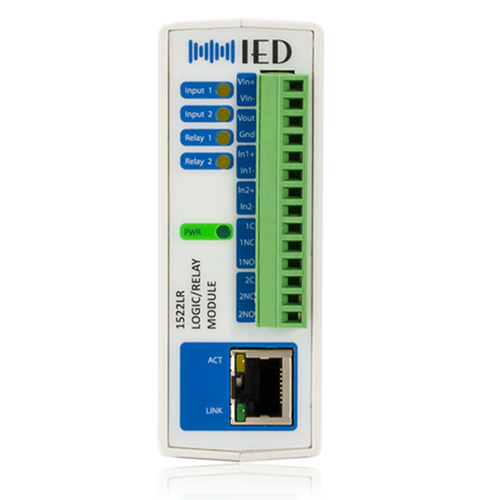 Atlas IED1522LR IED1522LR 2 Logic Input x 2 Relay Output IO Device