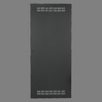 Atlas FMA44-36LRPV SDE Panel 36D FMA 44 Space Rack Unit 77H CR Black