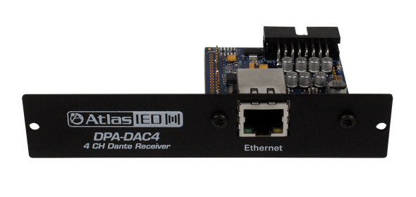 Atlas DPA-DAC4 Dante™ Accessory Card for DPA Amplifiers