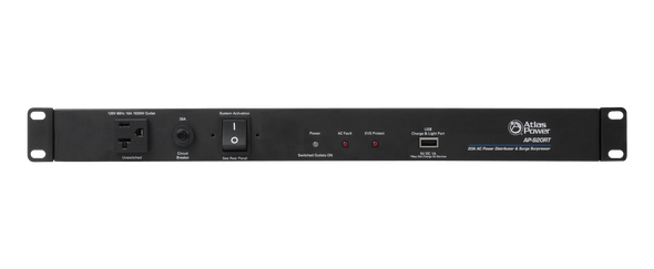 Atlas AP-S20RT Power StorageP RF FLT MOV inD I O 8R 1F 1 Space Rack Unit 9 FT