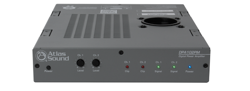 Atlas DPA-102PM Networkable 2-Channel Power Amplifier