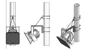 Atlas AH-FC-030-S Pole Mount Safety Cabinetle 30 in Pair, X2 Shackles, X2 Tie Wrap