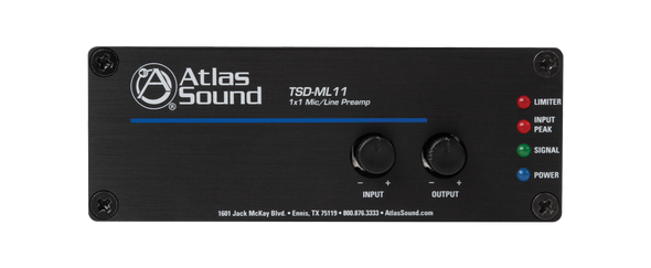 Atlas TSD-ML11 1 x 1 Mic/Line Preamp