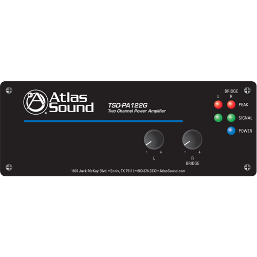 Atlas TSD-PA122G TSD, Amp, 2X12W at 4 OHMS