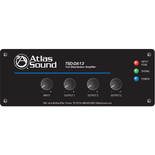 Atlas TSD-DA13 TSD, Mixer, 2X LinE, 1 Mic, RMT Vol