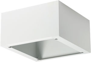 Atlas 161SES Enclosure V-P 8in SQ VP161 WH Sur MT SS