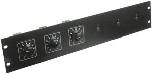 Atlas ATPLATE-052 Panel AT Rec 3.5H FLAT Black