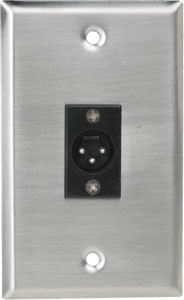 Atlas SG-XLR-M1 Single Gang (1) XLR M