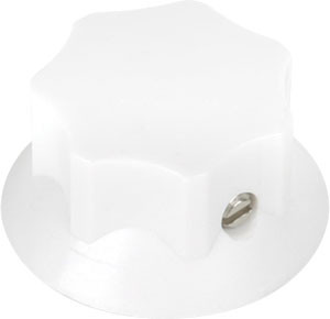 Atlas HX22-W Rep PrT KNOB SV 1 in White