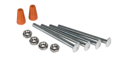 Atlas XX290340 HDWR BAG (4) 8-32PAL (4) 8-32X1.5 in White M SCRW