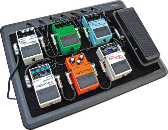 SKB Cases 1SKB-PS-8PRO 8-port Powered Pedalboard - 9VDC power, Includes 1SKB-SC2316 Soft Case