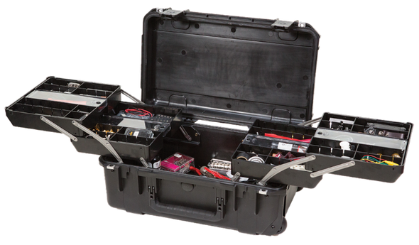 SKB Cases 3i-2011-7B-TR iSeries Tool/Tech Box With Pull Out Trays w/Wheels