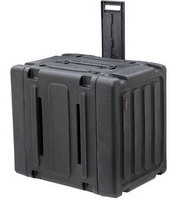 SKB Cases 3SKB-R08U20W 8U Shock Mount Rack, with wheels and handle