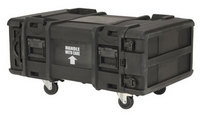 SKB Cases 3SKB-R904U28 4U Industrial Shock Rack 28 in deep x 14 in high, w/square holes/large round rack mount holes