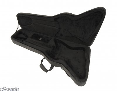 SKB Cases 1SKB-SC63 Explorer/Firebird Type Guitars Soft Case with EPS foam interior/Nylon exterior, back straps