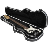 SKB Cases 1SKB-FB-4 Shaped Electric Bass Hardshell - TSA Latch, Over-Molded Handle
