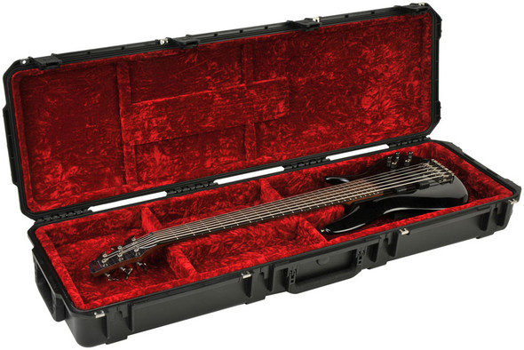 SKB Cases 3I-5014-OP iSeries Electric Bass Case, Open Interior, TSA Latches, w/wheels
