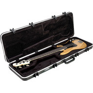 SKB Cases 1SKB-44 Electric Bass Rectangular Hardshell - TSA Latch, Over-Molded Handle