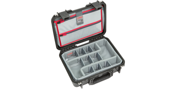 SKB Cases 3i-1510-4DL iSeries 3i-1510-4 Case w/Think Tank Designed Dividers and Lid Organizer