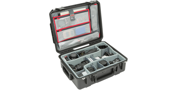 SKB Cases 3i-2015-7DL iSeries 3i-2015-7 Case w/Think Tank Designed Dividers and Lid Organizer