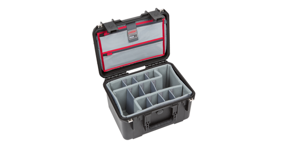 SKB Cases 3i-1510-9DL iSeries 3i-1510-9 Case w/Think Tank Designed Dividers and Lid Organizer