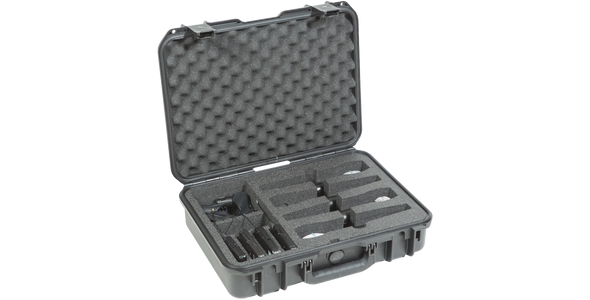 SKB Cases 3i-1813-5WMC iSeries Injection Molded Case for (4) Wireless Mic Systems