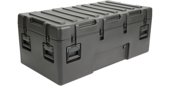 SKB Cases 3R4824-18B-L R Series Waterproof Shipping Case 48x24x18" - Layered Foam with Wheels