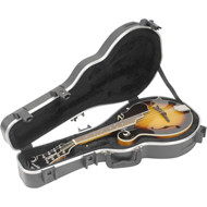 SKB Cases 1SKB-80F Universal F-style Mandolin Case - TSA Latch, Over-Molded Handle