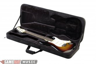 SKB Cases 1SKB-SC66 Electric Guitar Soft Case with EPS foam interior/Nylon exterior, back straps