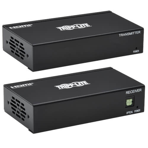 Tripp Lite B127A-2A1-BHBH 2-Port HDMI over Cat6 Extender Kit, Transmitter/Receiver - 4K 60 Hz, HDR, 4:4:4, PoC, 230 ft. (70.1 m), TAA