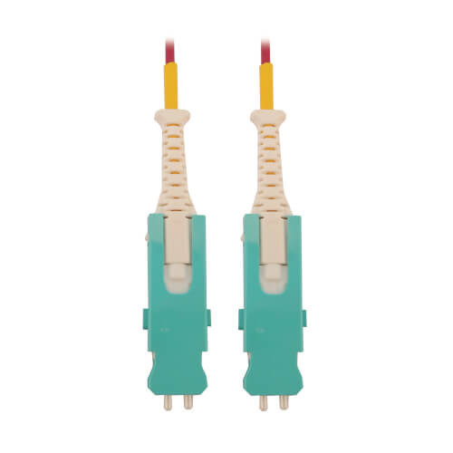 Tripp Lite N823S-03M-MG 400G Multimode 50/125 OM4 Fiber Optic Cable Magenta, 3 m (9.8 ft.)