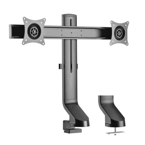 Tripp Lite DDR1727DC Dual-Display Monitor Arm with Desk Clamp and Grommet