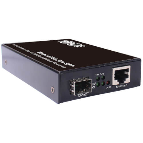 Tripp Lite N785-H01-SFP Hardened Gigabit Fiber to Ethernet Media Converter